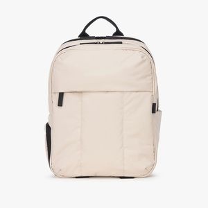 Luka Laptop Backpack in Oatmeal